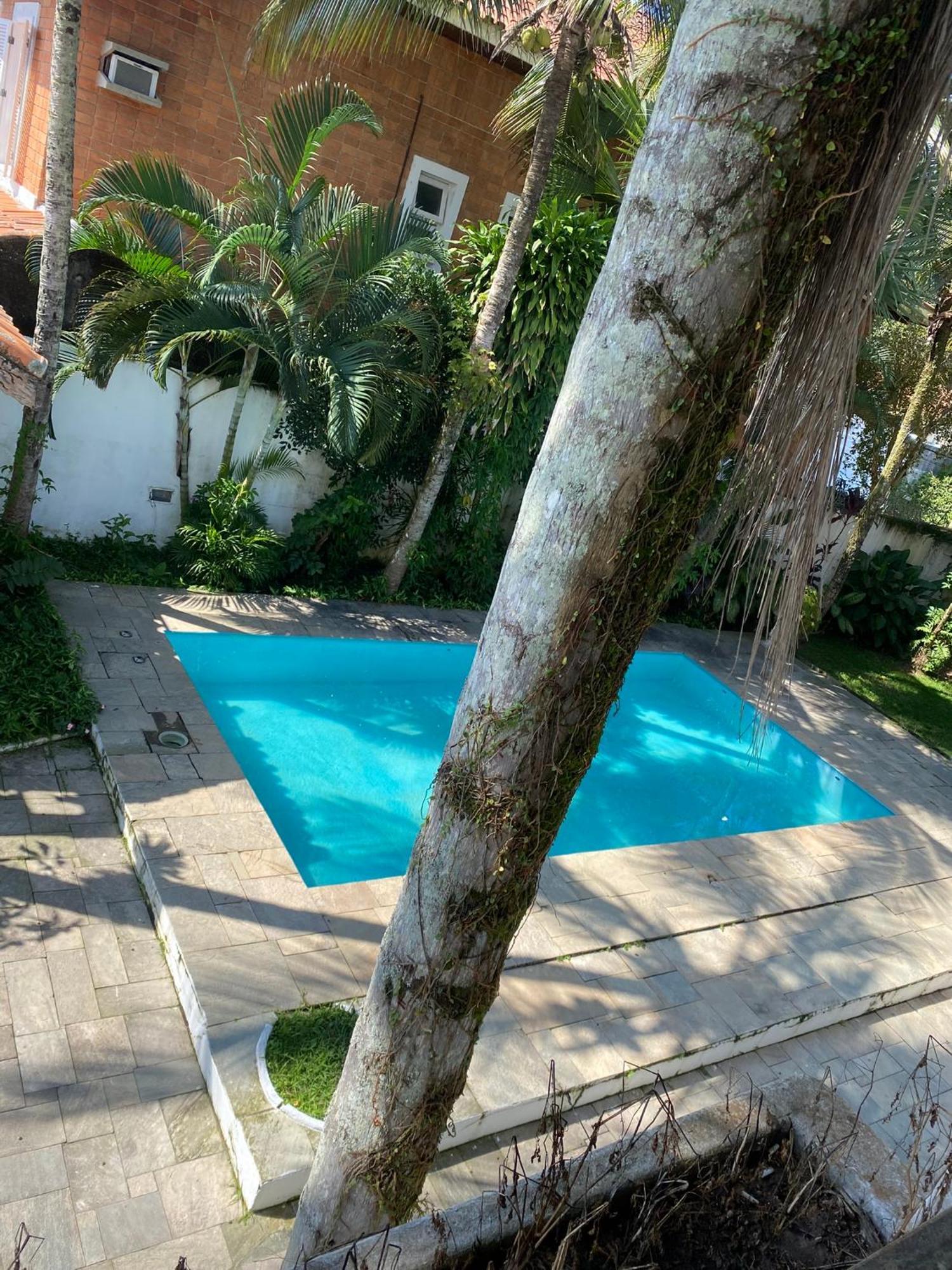 Villa Casarao No Guaruja Com Piscina Exterior foto